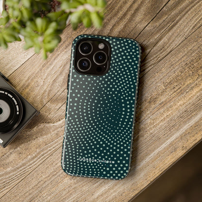 Teal Rippleflow iPhone 16 - Tough Phone Case