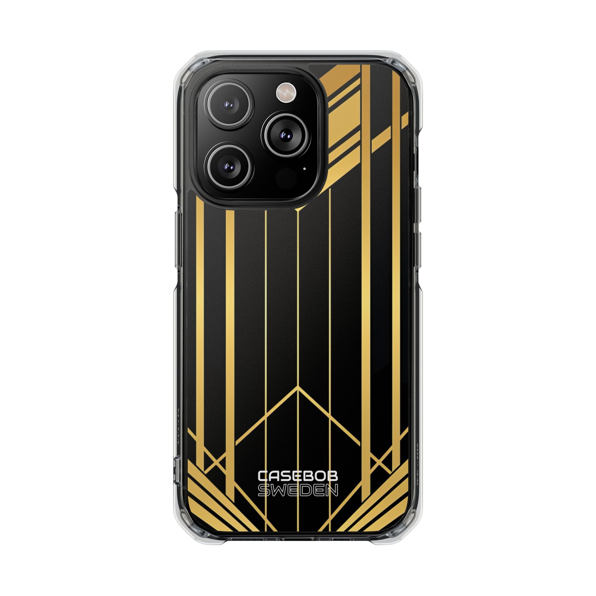 Gouden Geometrische Symfonie iPhone 14 - Impact Clear+