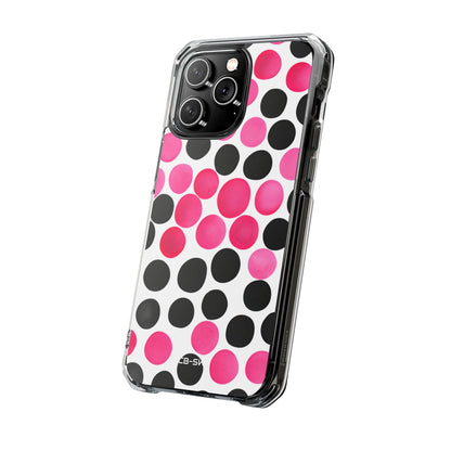 Pulsing Circles Illusion iPhone Case - Impact