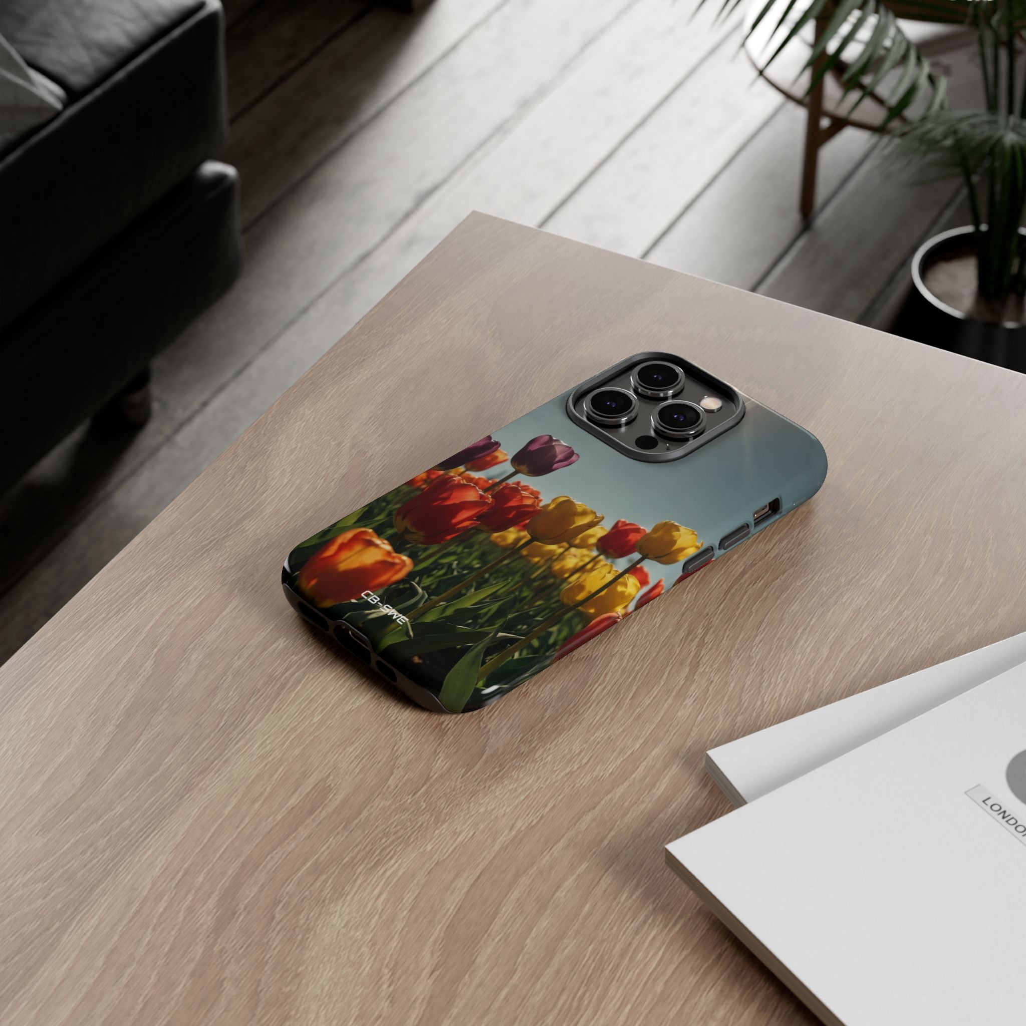 Tulips Embrace Sunlight - iPhone Case