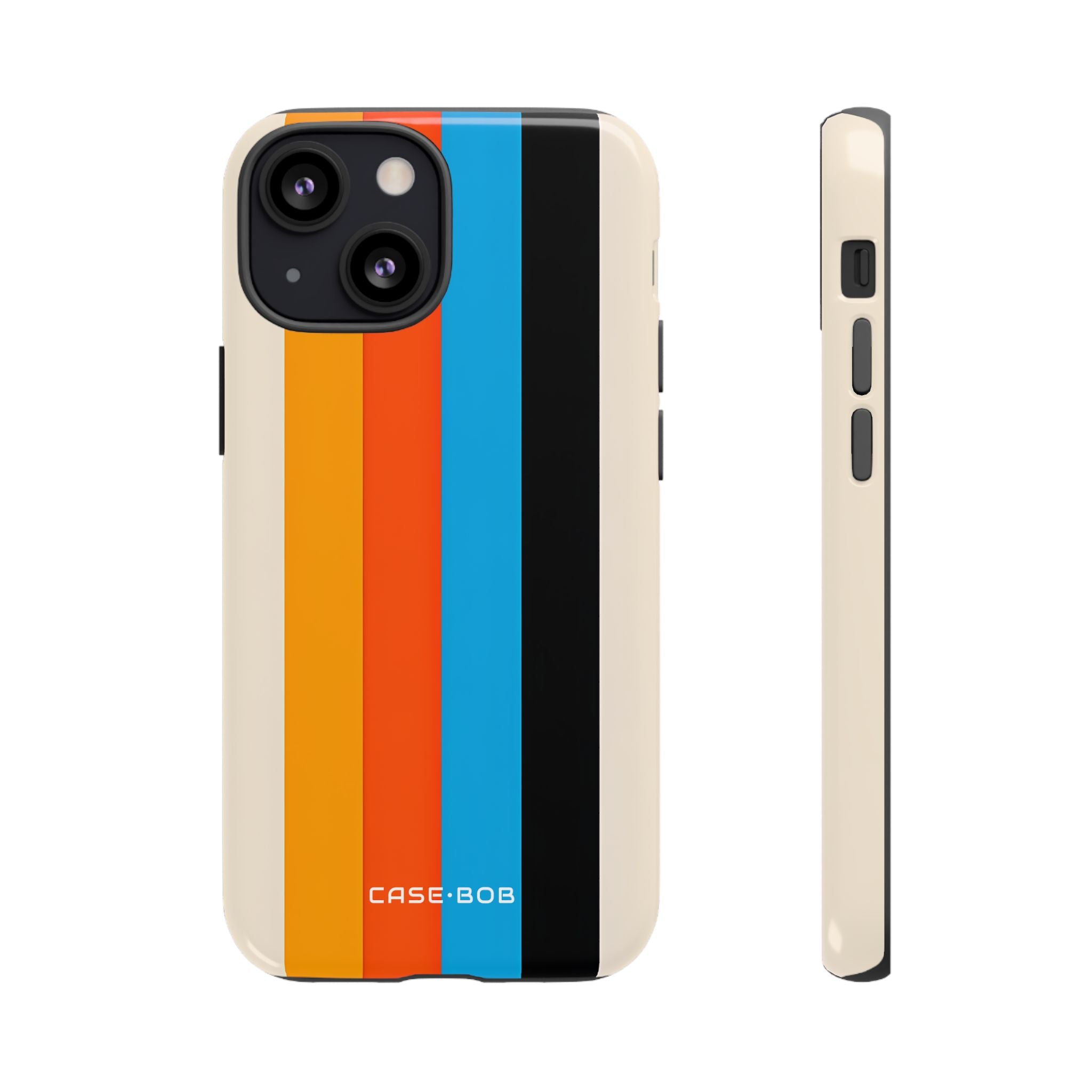 Vivid Stripe Harmony iPhone 13 Mini Case - Tough