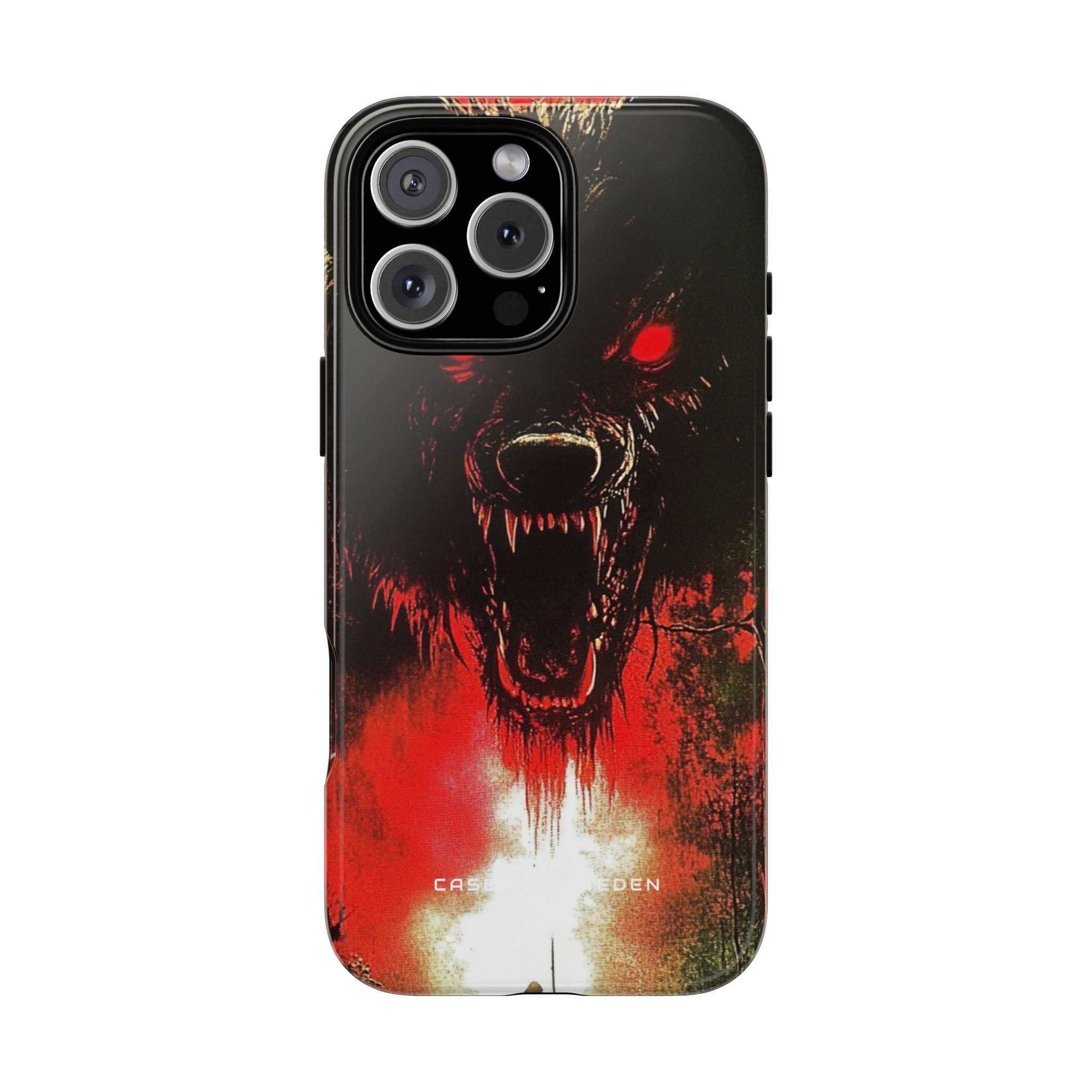 Bloodmoon Wolf's Lament iPhone 16 - Tough Phone Case