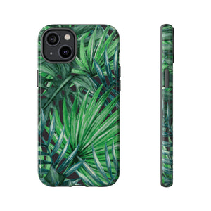 Watercolor Tropical Palm - Protective Phone Case