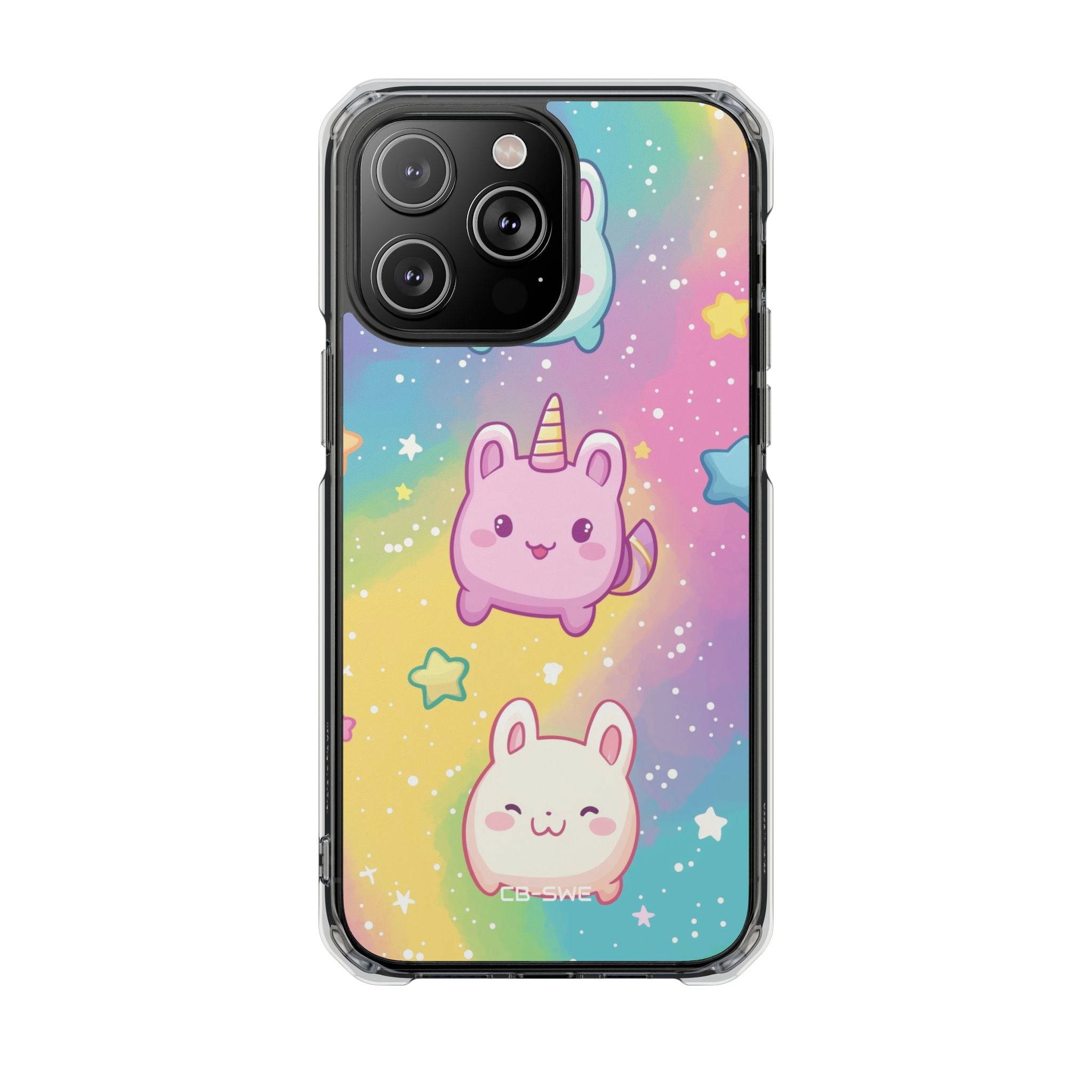 Bunnies Dance Under Stars iPhone Case - Impact
