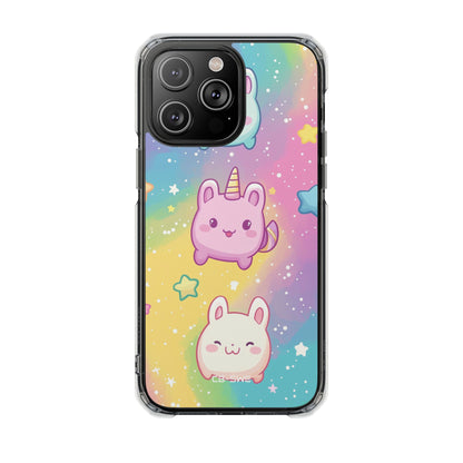 Bunnies Dance Under Stars iPhone Case - Impact