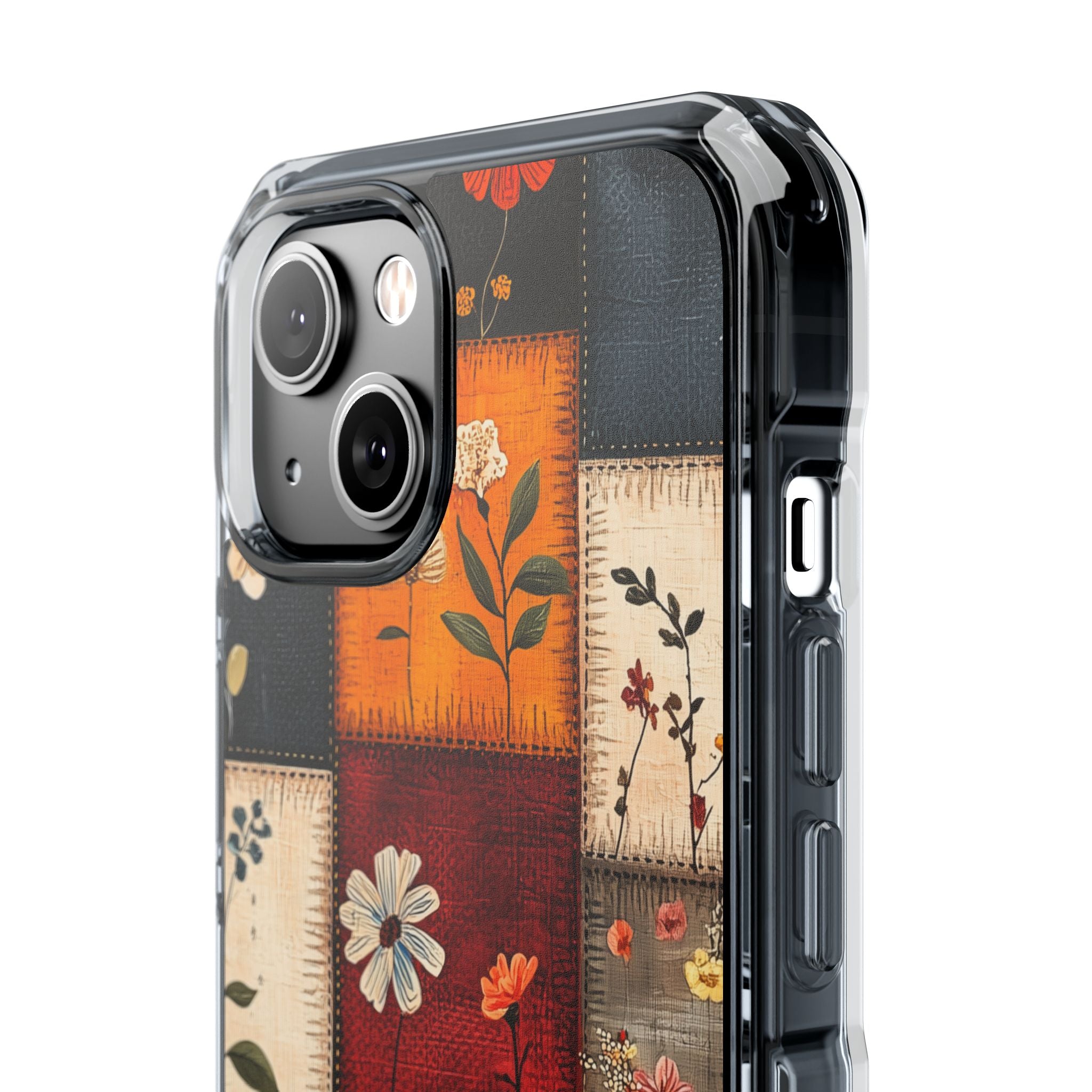 Floral Patches Bloom iPhone Case - Impact