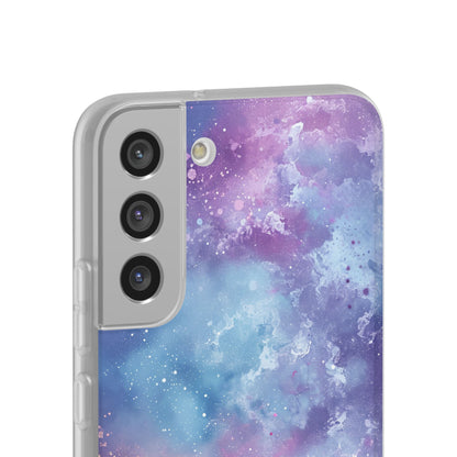 Cosmic Nebula Swirls - Flexi Samsung S22 Phone Case