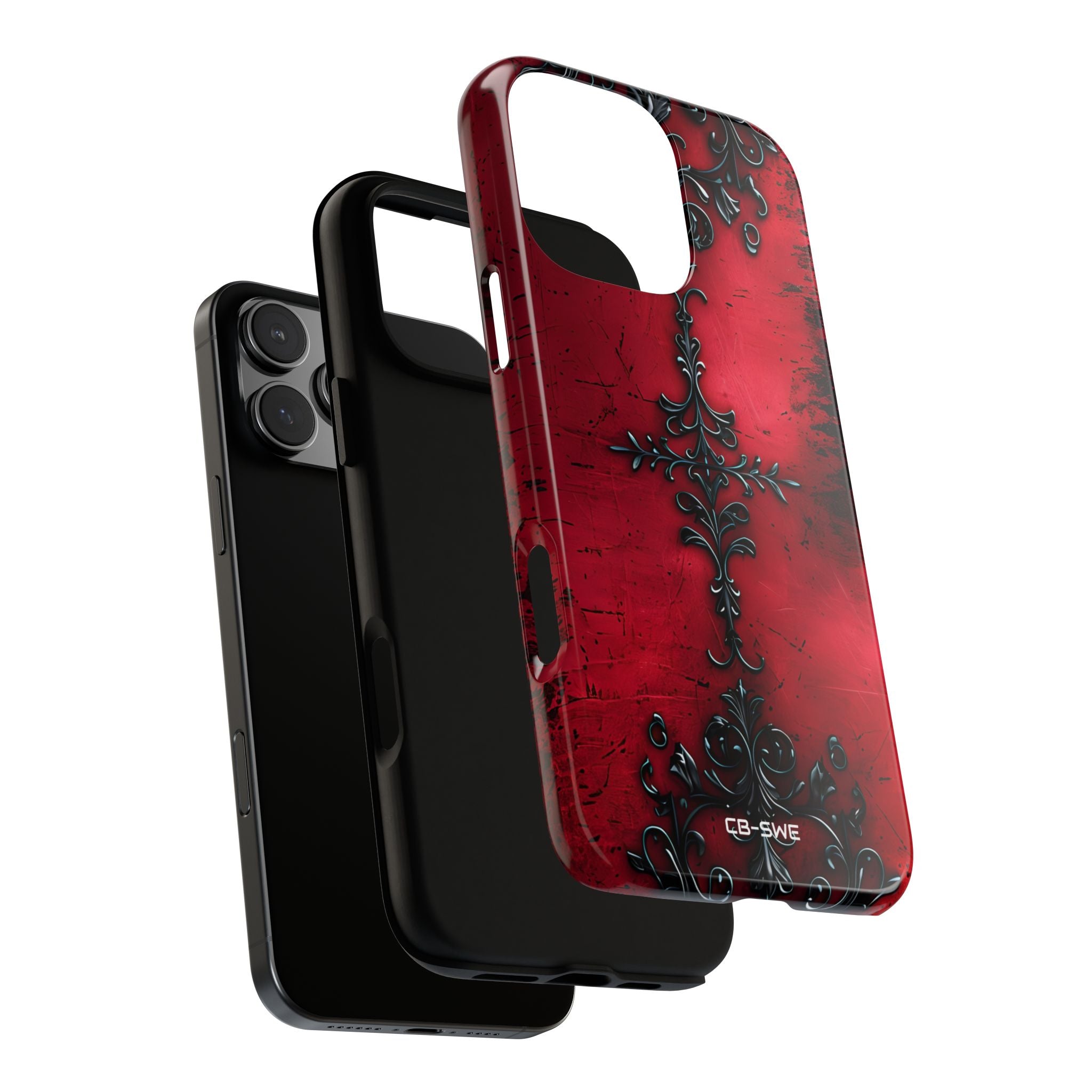 Gothic Crimson Emblem - iPhone Case