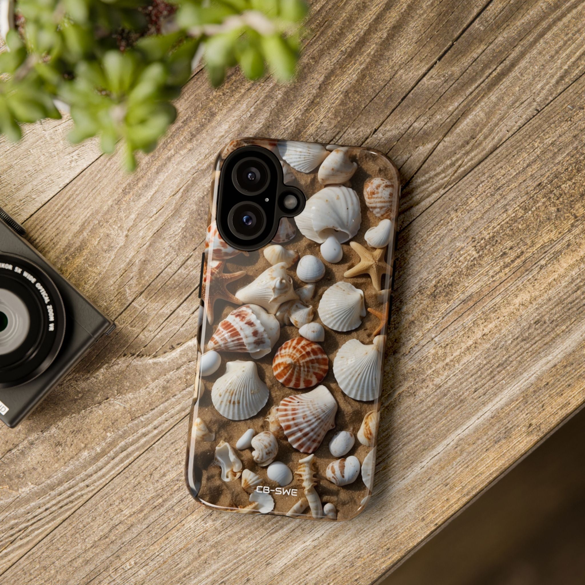 Seashells Embrace Shore - iPhone Case