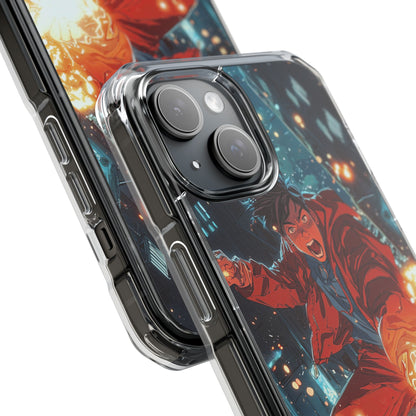 Flames Ignite Action iPhone Case - Impact