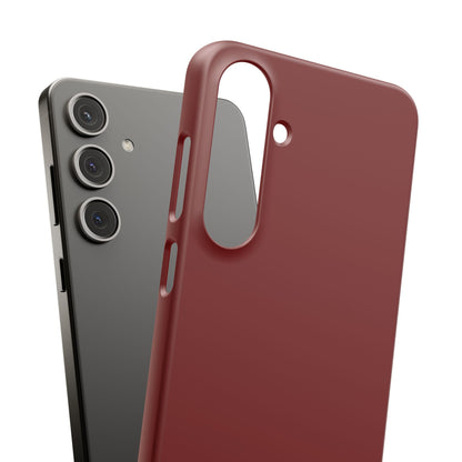 Maroon Samsung S24 - Slim Phone Case