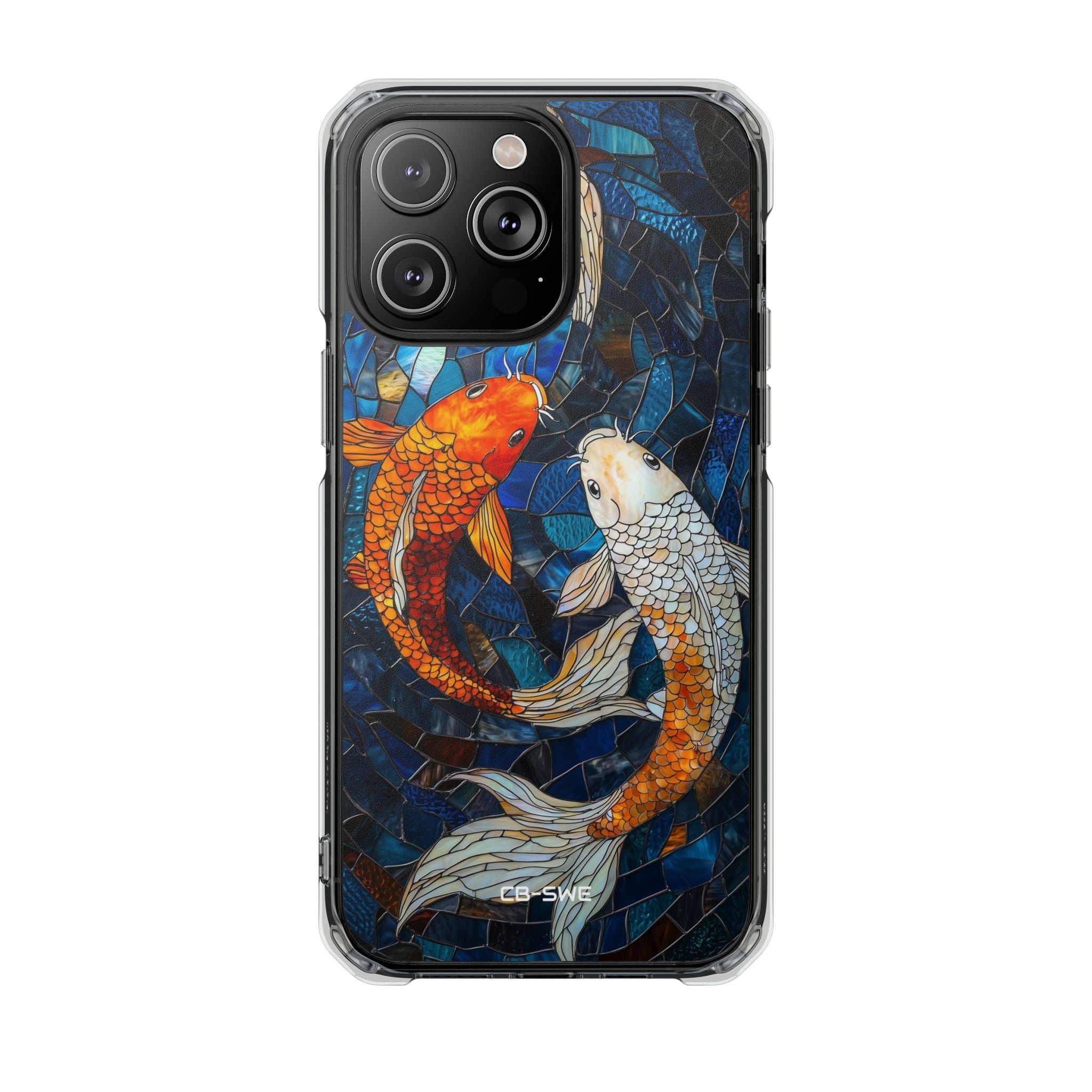 Koi Fish Swim iPhone Case - Impact