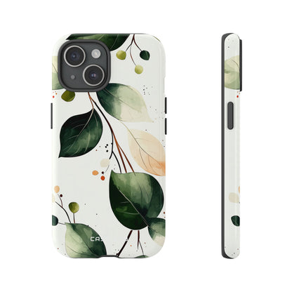 Greenberry Branch iPhone 15 Case - Tough
