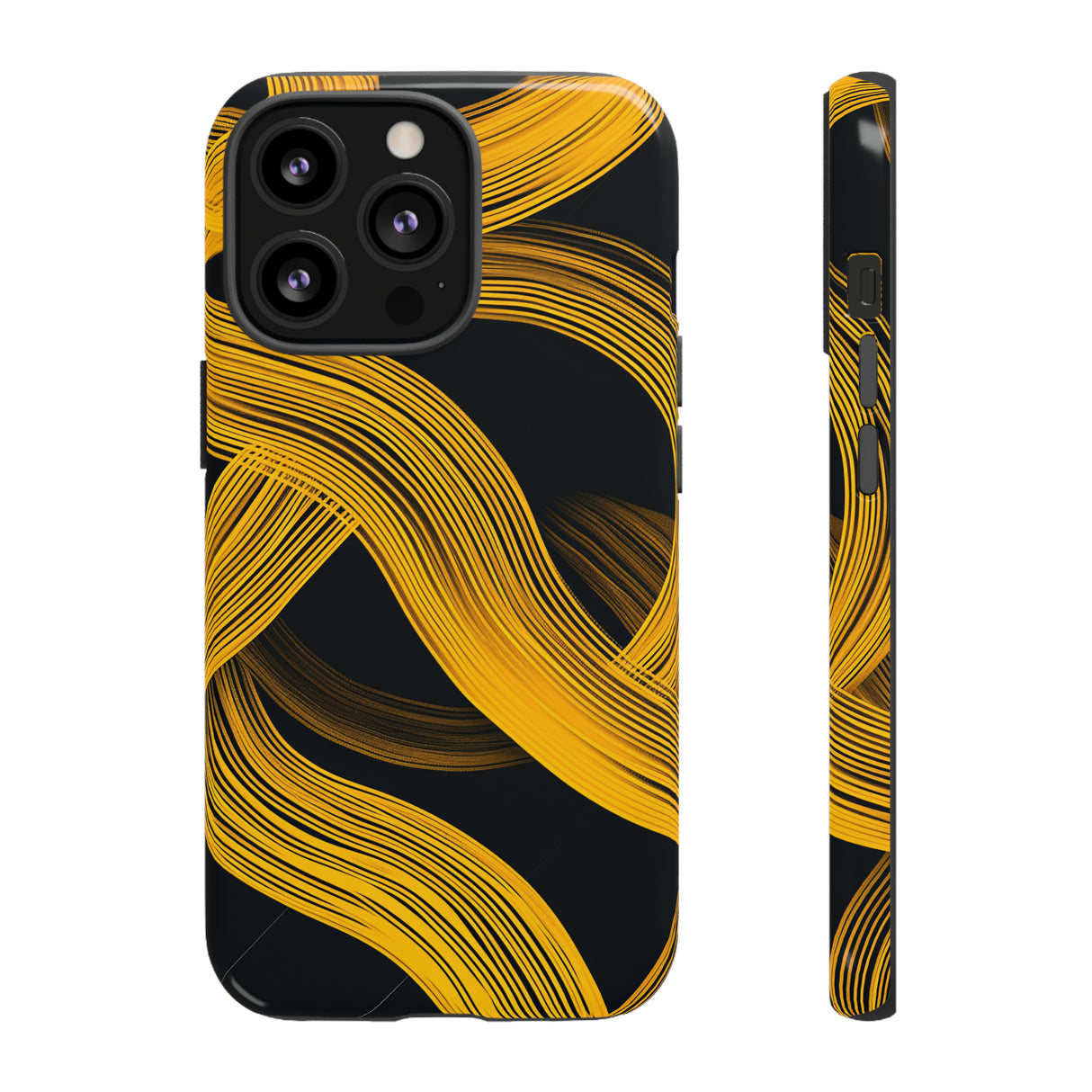 Golden Line Sleekness - Protective Phone Case