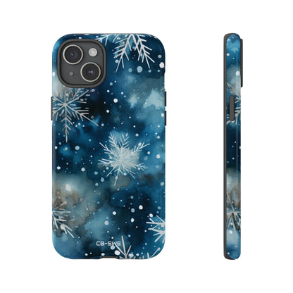 Snowflakes Dance Gracefully - iPhone Case