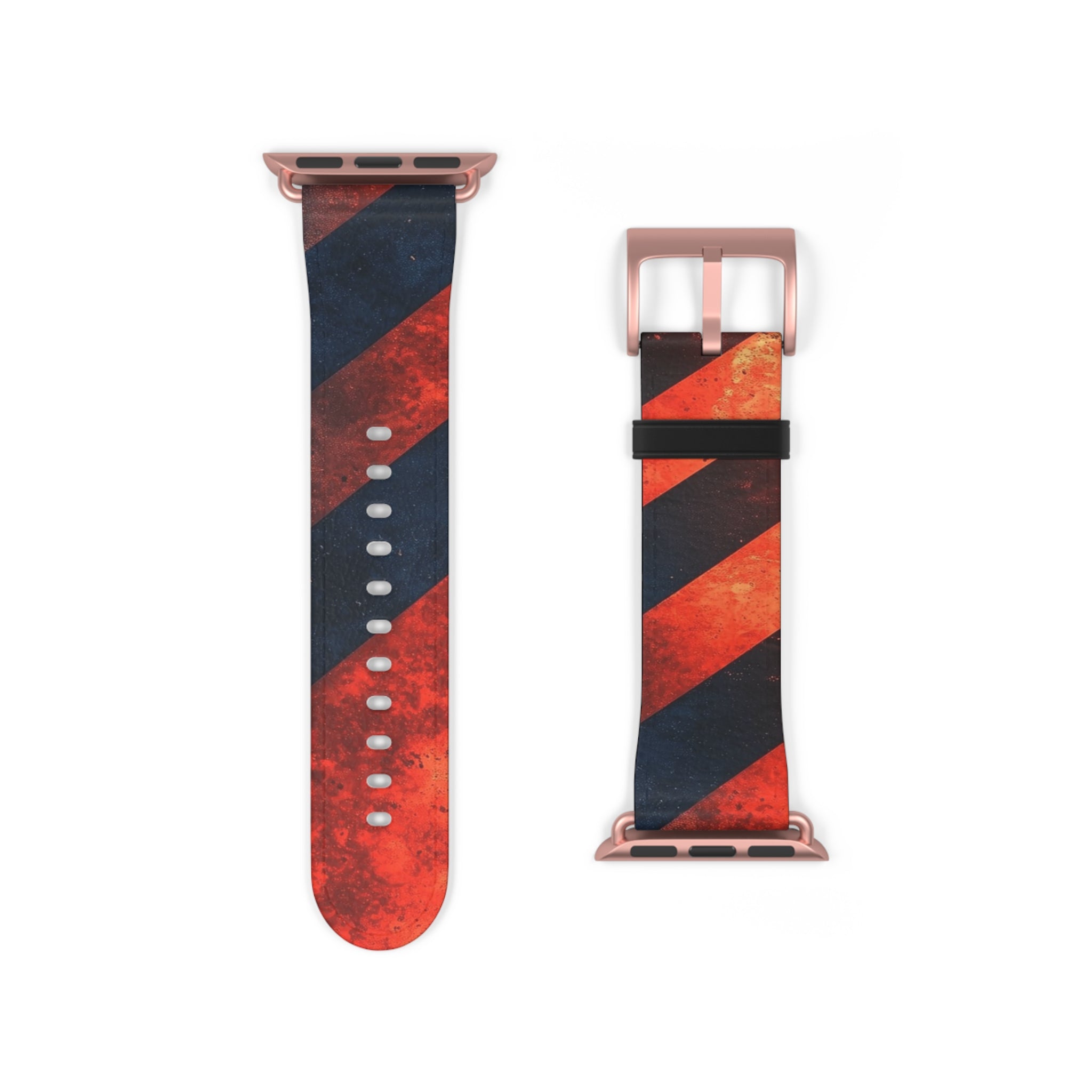 Diagonal Stripes Blaze - Watch Band