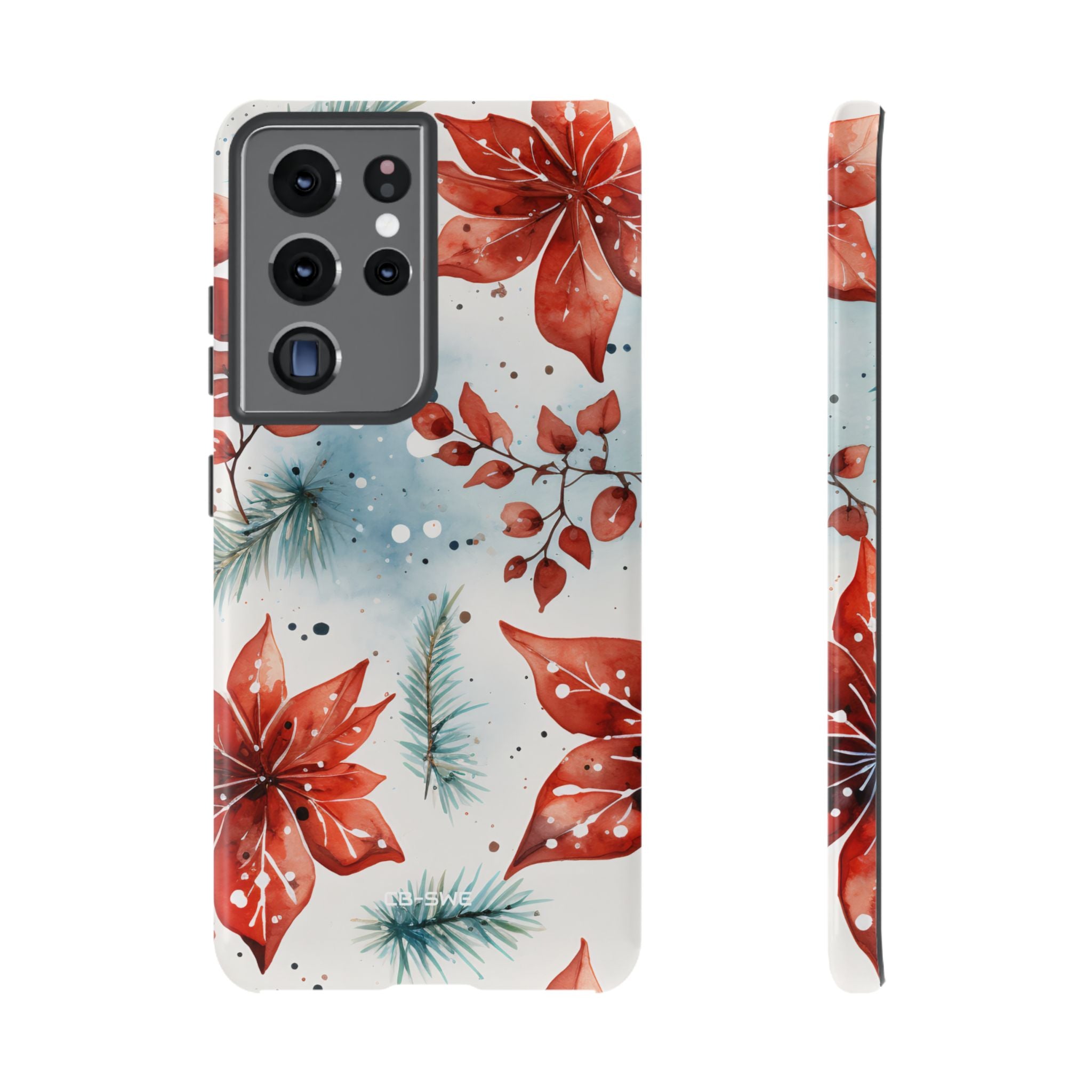 Poinsettias Bloom Bright - Samsung Case