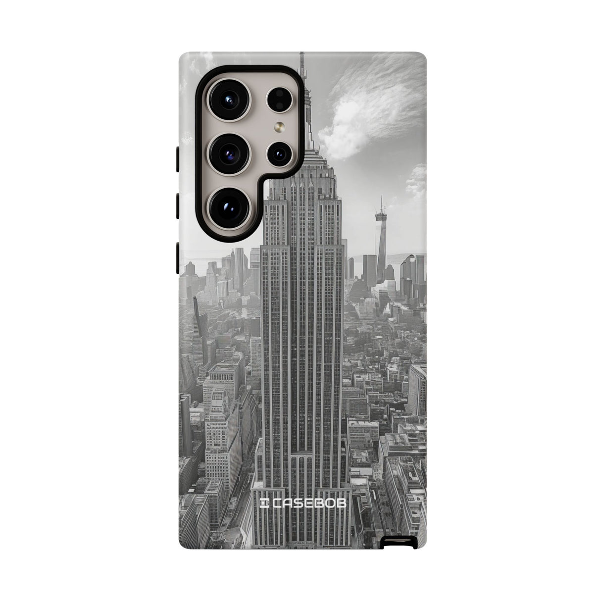 Grayscale Urban Elegance - For Samsung S24