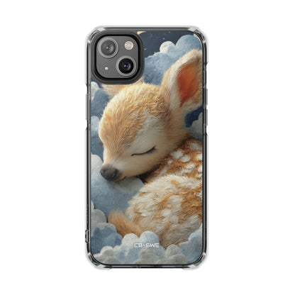 Dreaming Fawn Sleeps iPhone Case - Impact