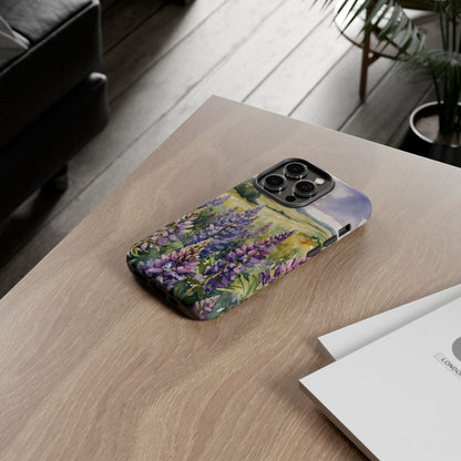 Lupins Dance Light - iPhone Case