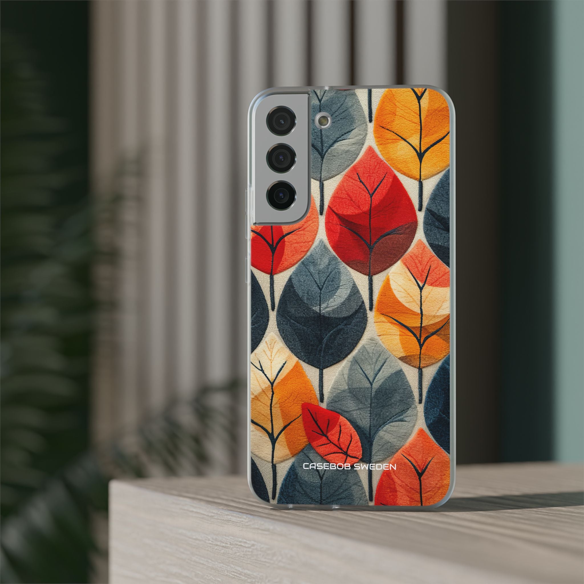 Autumn Leaf Design - Flexi Samsung S22 Phone Case