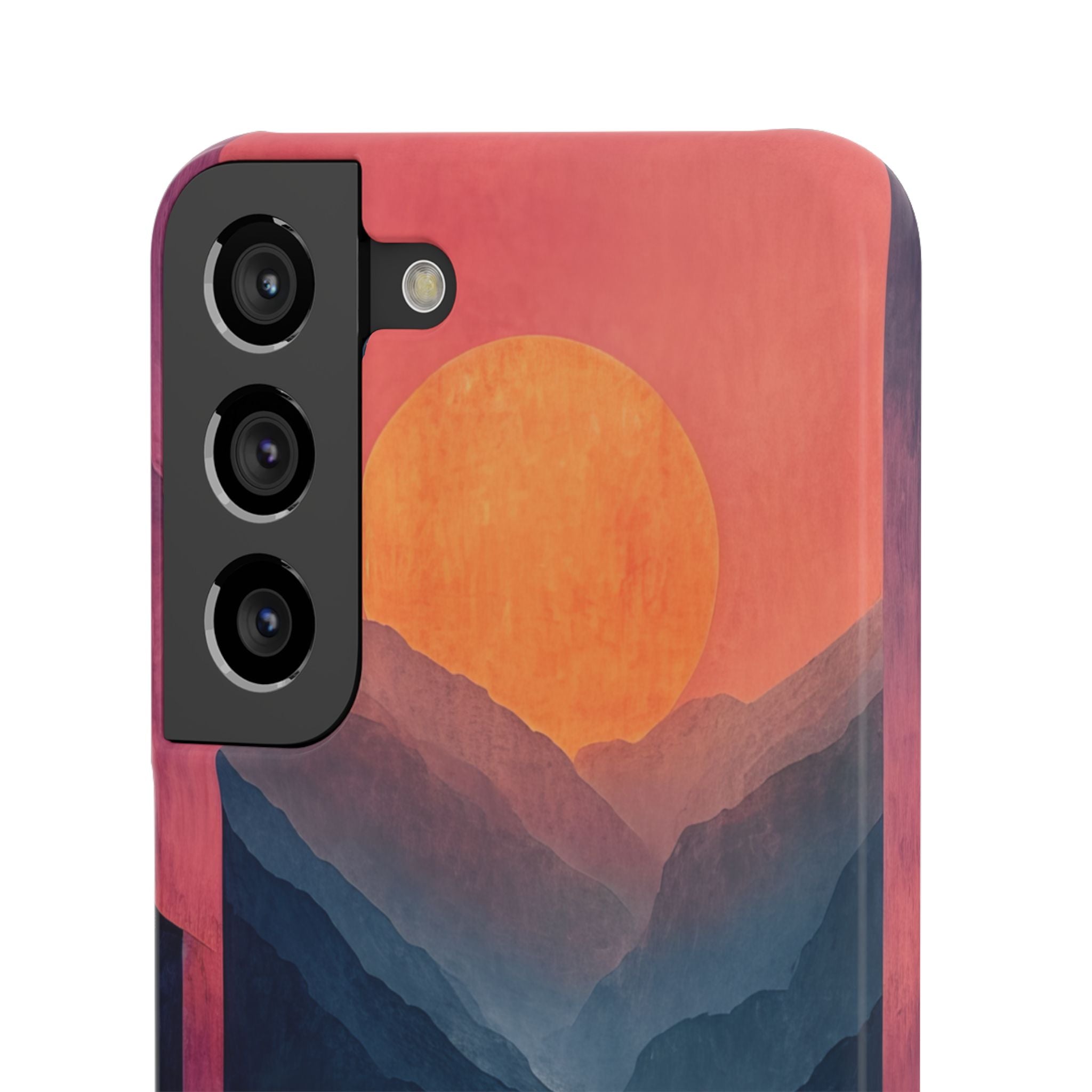 Surreal Sunset Landscape - Slim Samsung S22 Phone Case