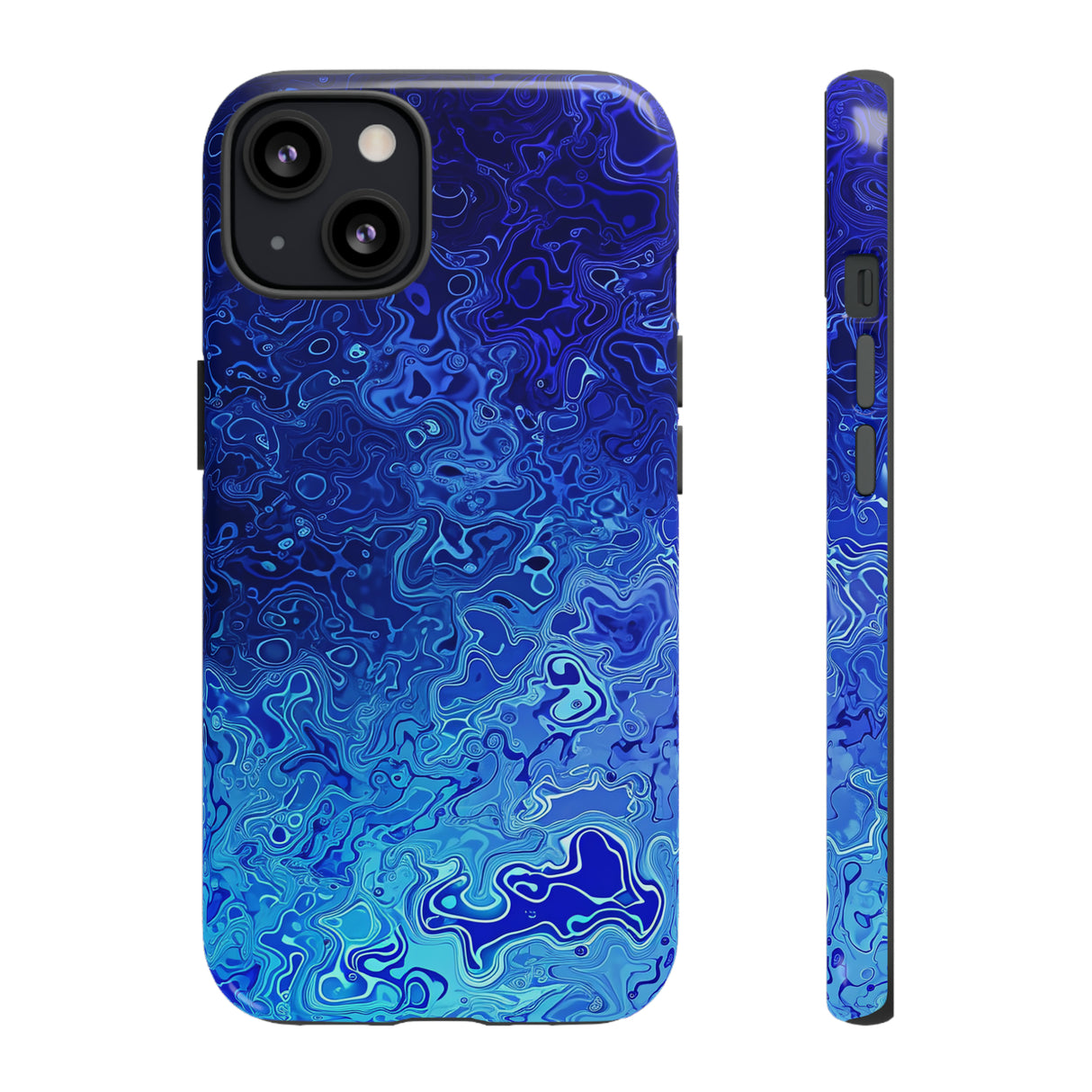 AI Fusion: Metallic Gradient - Protective Phone Case