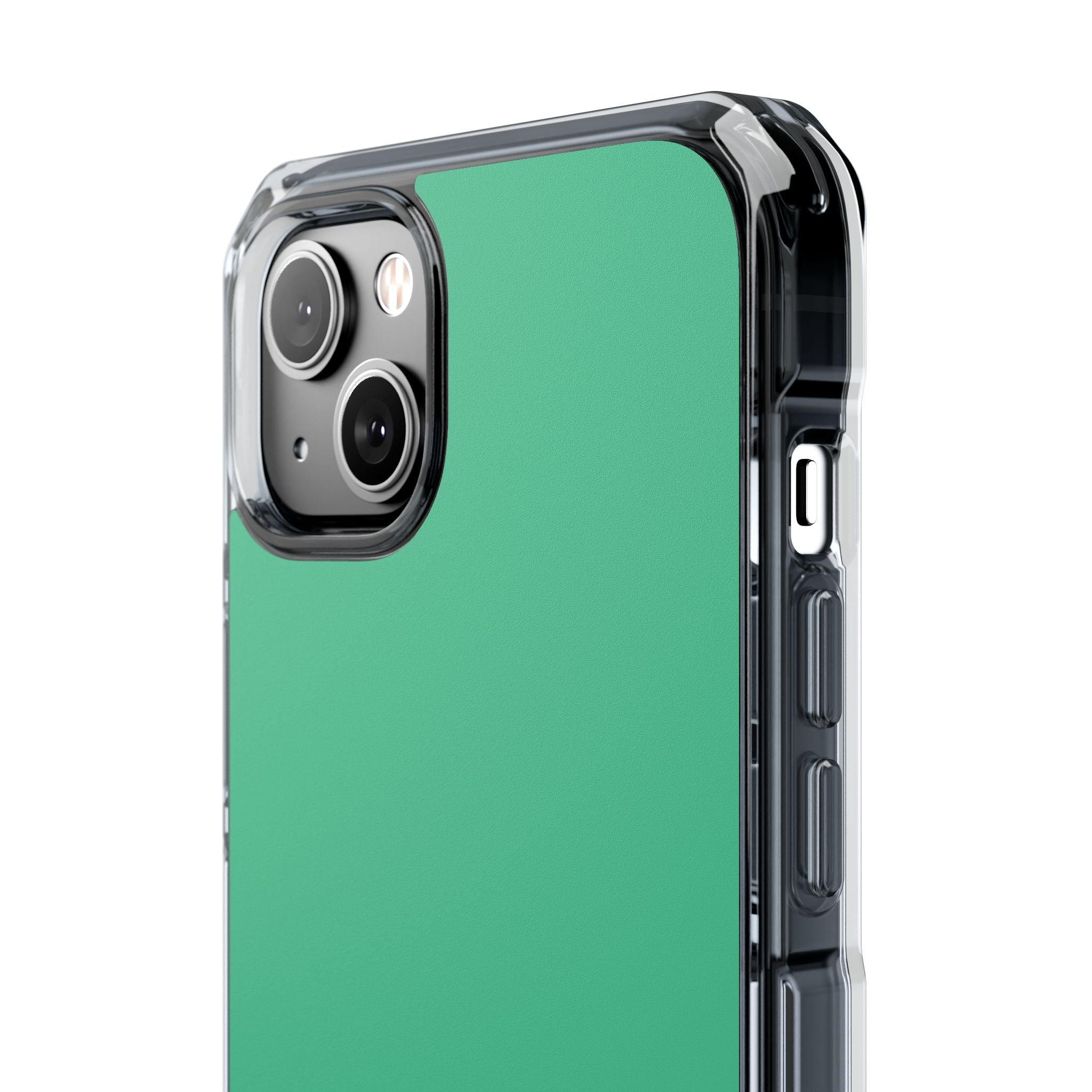 Ocean Green - Clear Impact Case for iPhone