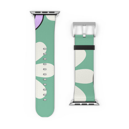 Smiley Daisy Glow - Watch Band