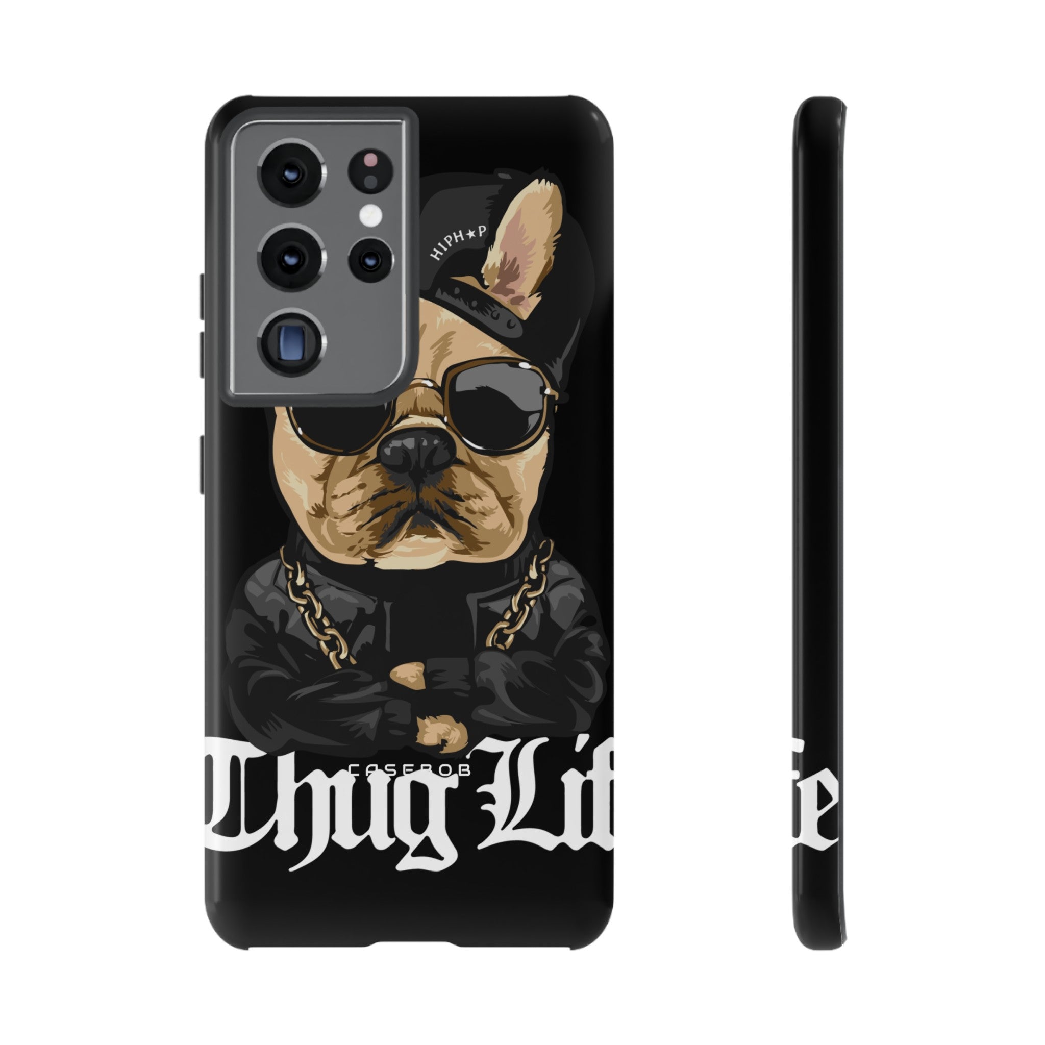 Thug Life Dog - Protective Phone Case