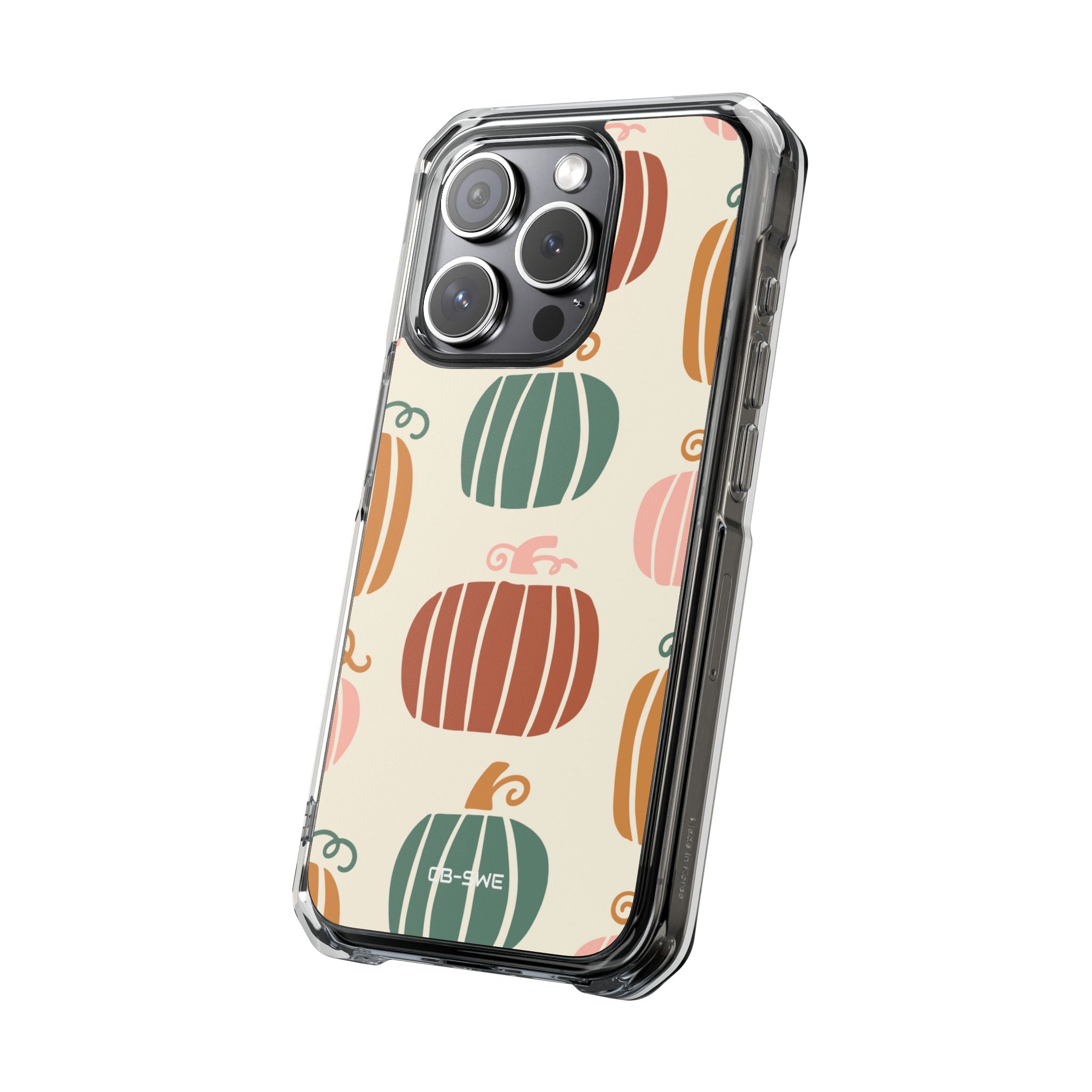 Whimsical Pumpkin Harmony iPhone Case - Impact