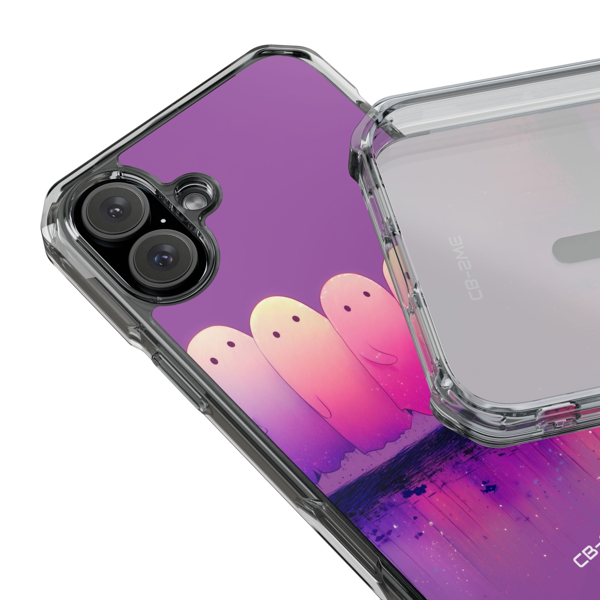 Ghosts Dance Playfully iPhone Case - Impact