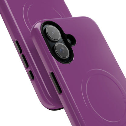 Plum Purple - Tough + MagSafe® iPhone 16 Phone Case