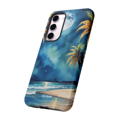 Moonlight Kisses Waves - Samsung Case