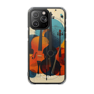 Musical Vortex - Phone Case for iPhone (Clear Impact - Magnetic)