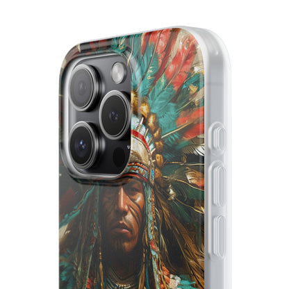 Feathered Majesty iPhone 15 Pro Case - Soft