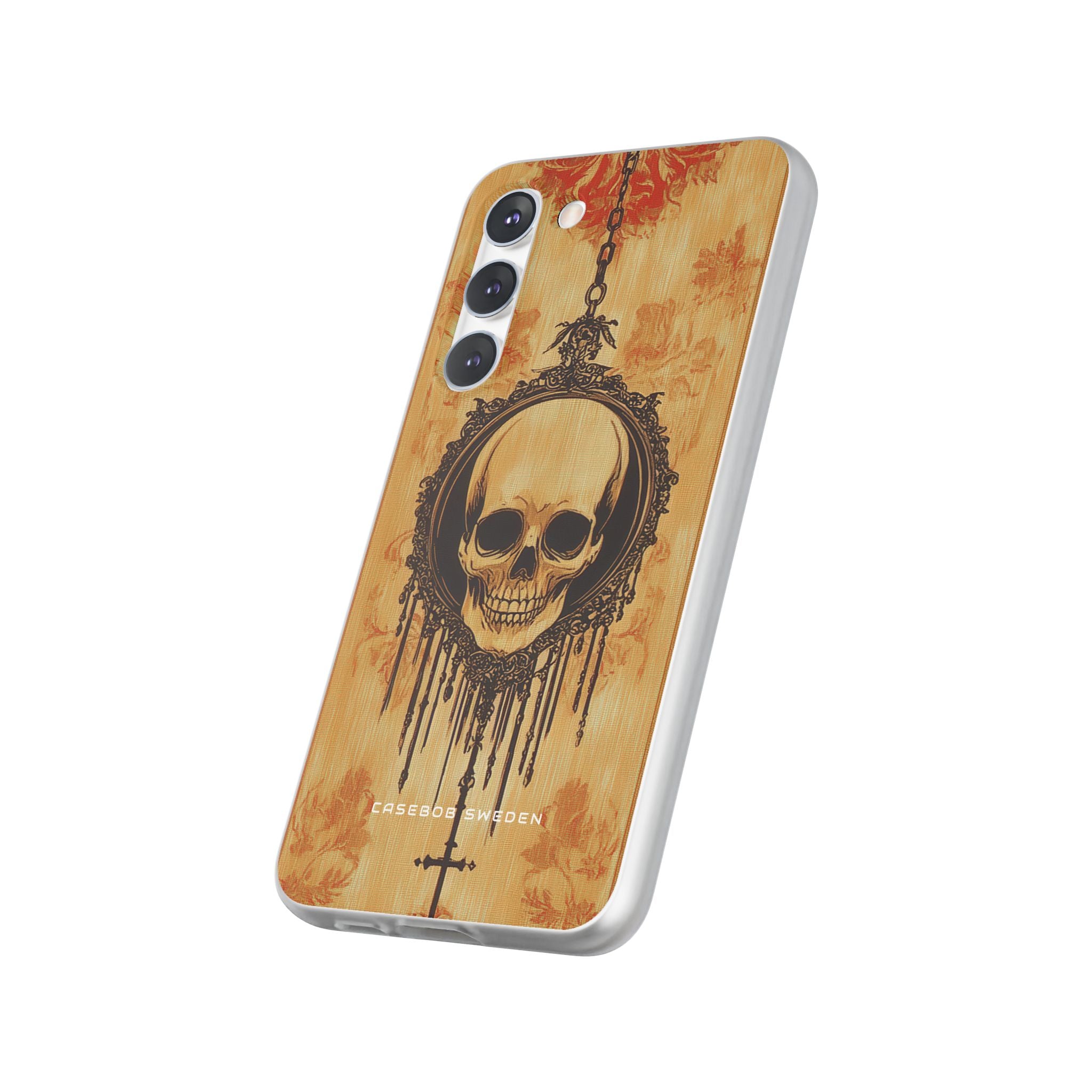 Gothic Skull Elegance Samsung S23 - Flexi Phone Case