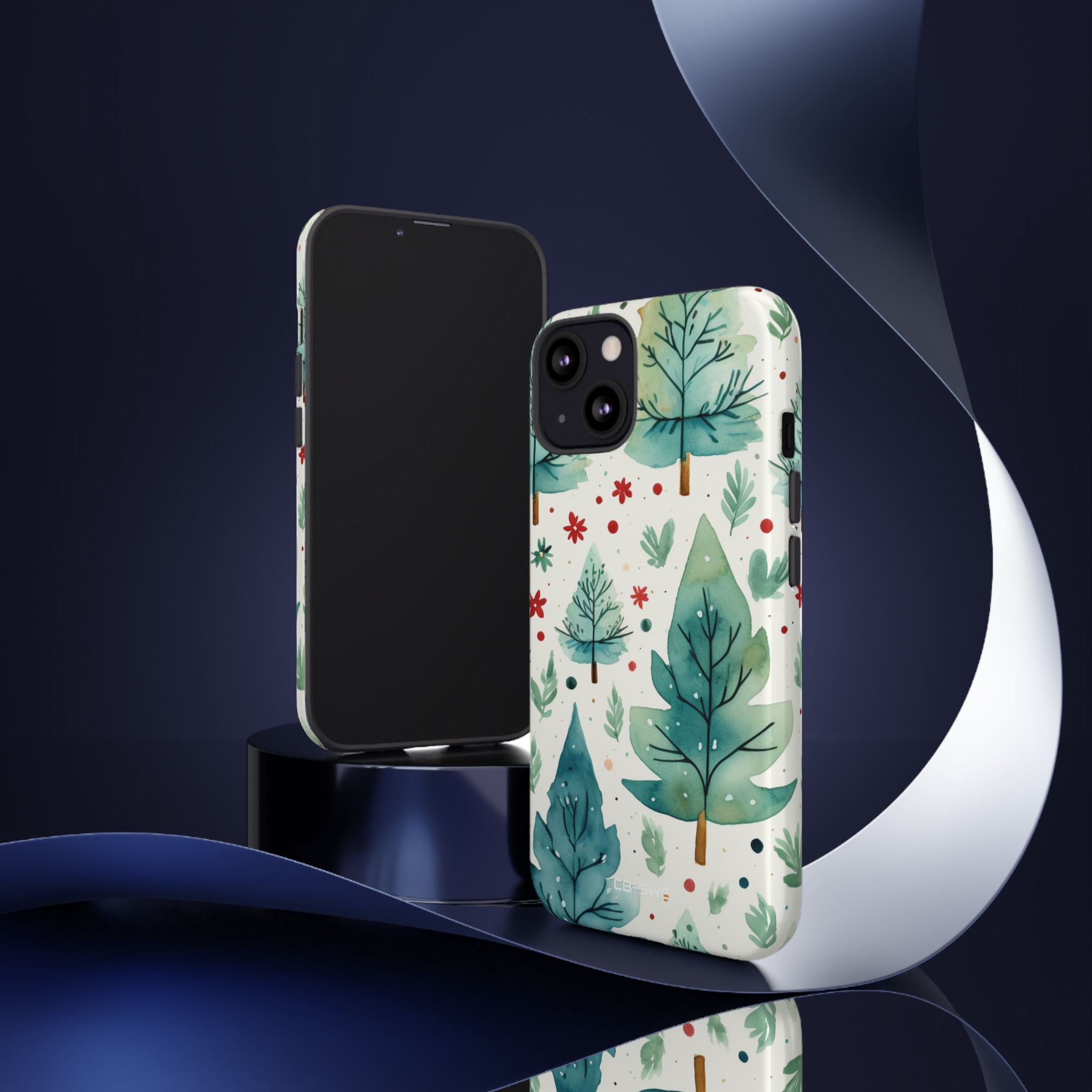 Joyful Evergreen Dance - iPhone Case