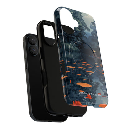 Tranquil Lotus Reflections iPhone 16 | Tough+ Phone Case