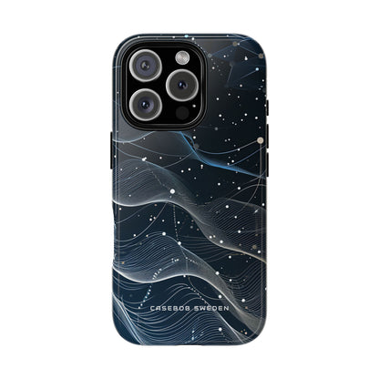 Gradient Neural Waves iPhone 16 - Tough Phone Case