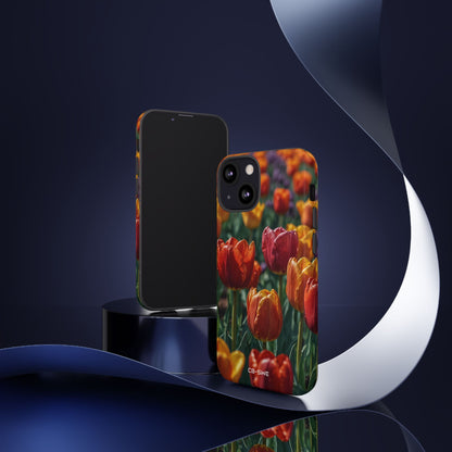 Tulips Embrace Breeze - iPhone Case