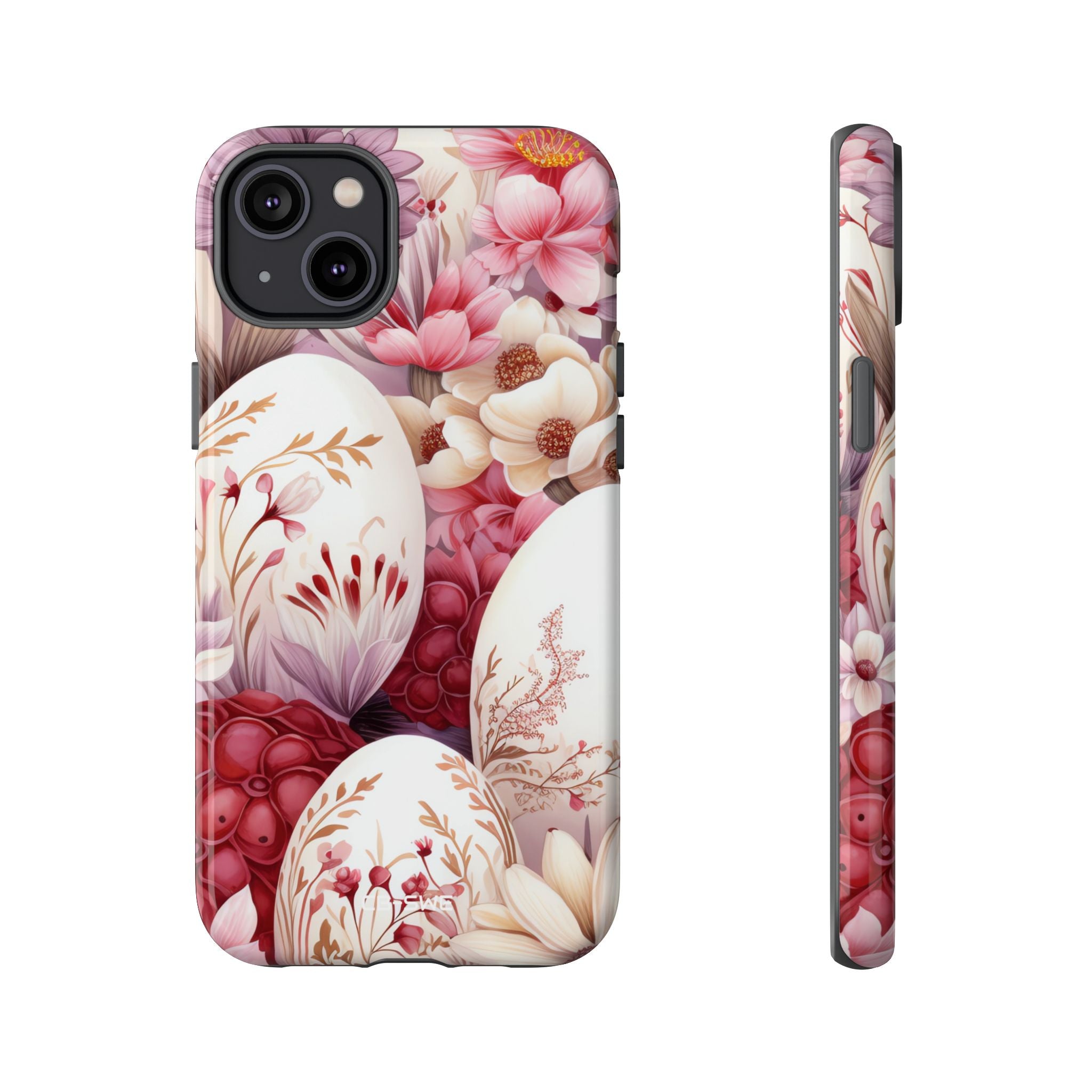 Floral Eggs Bloom - iPhone Case