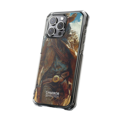 Western Horizon Rider iPhone 15 - Impact Clear+