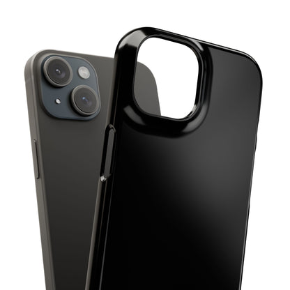 Black iPhone 15 - Slim Phone Case