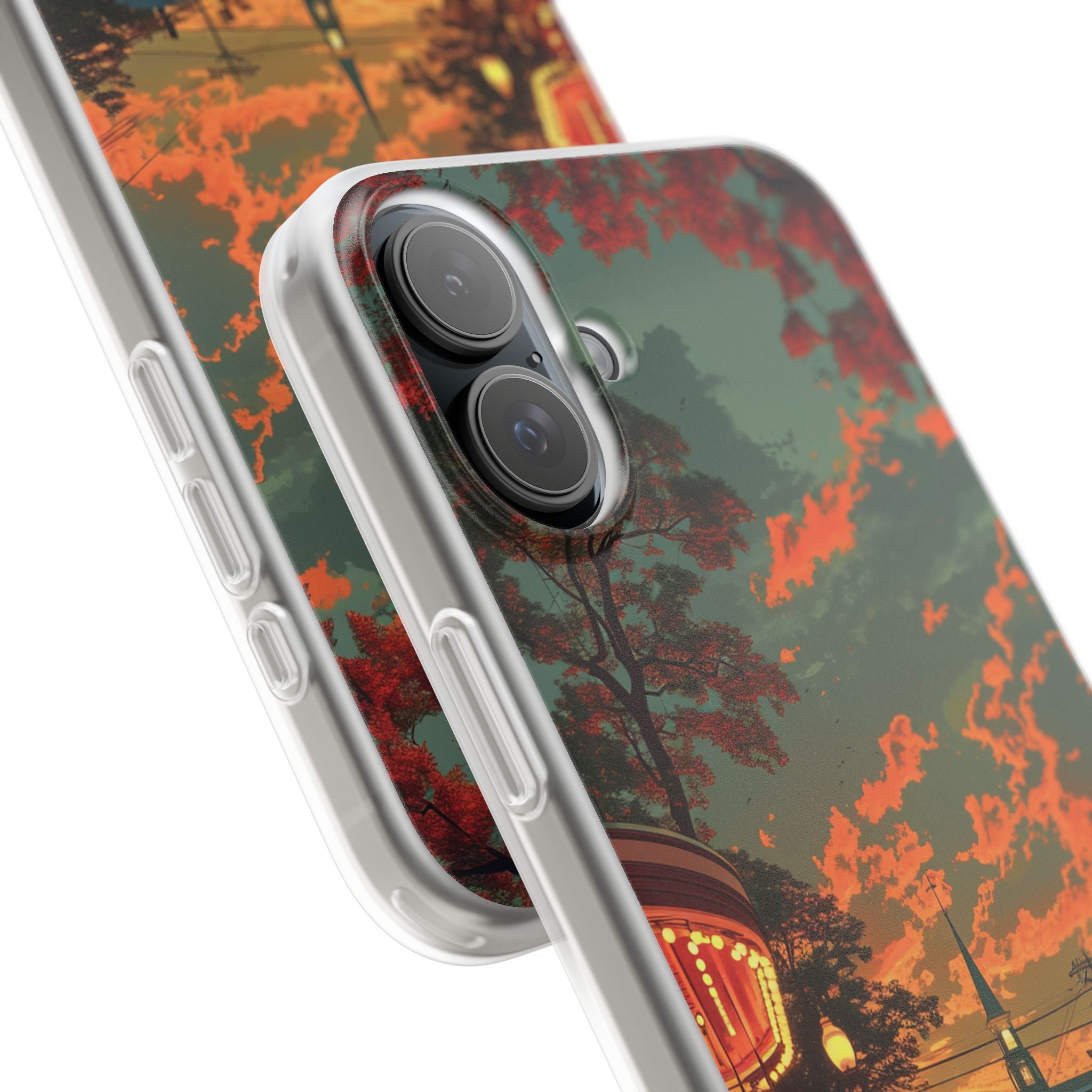 Crimson Classic iPhone 16 Plus Case - Soft