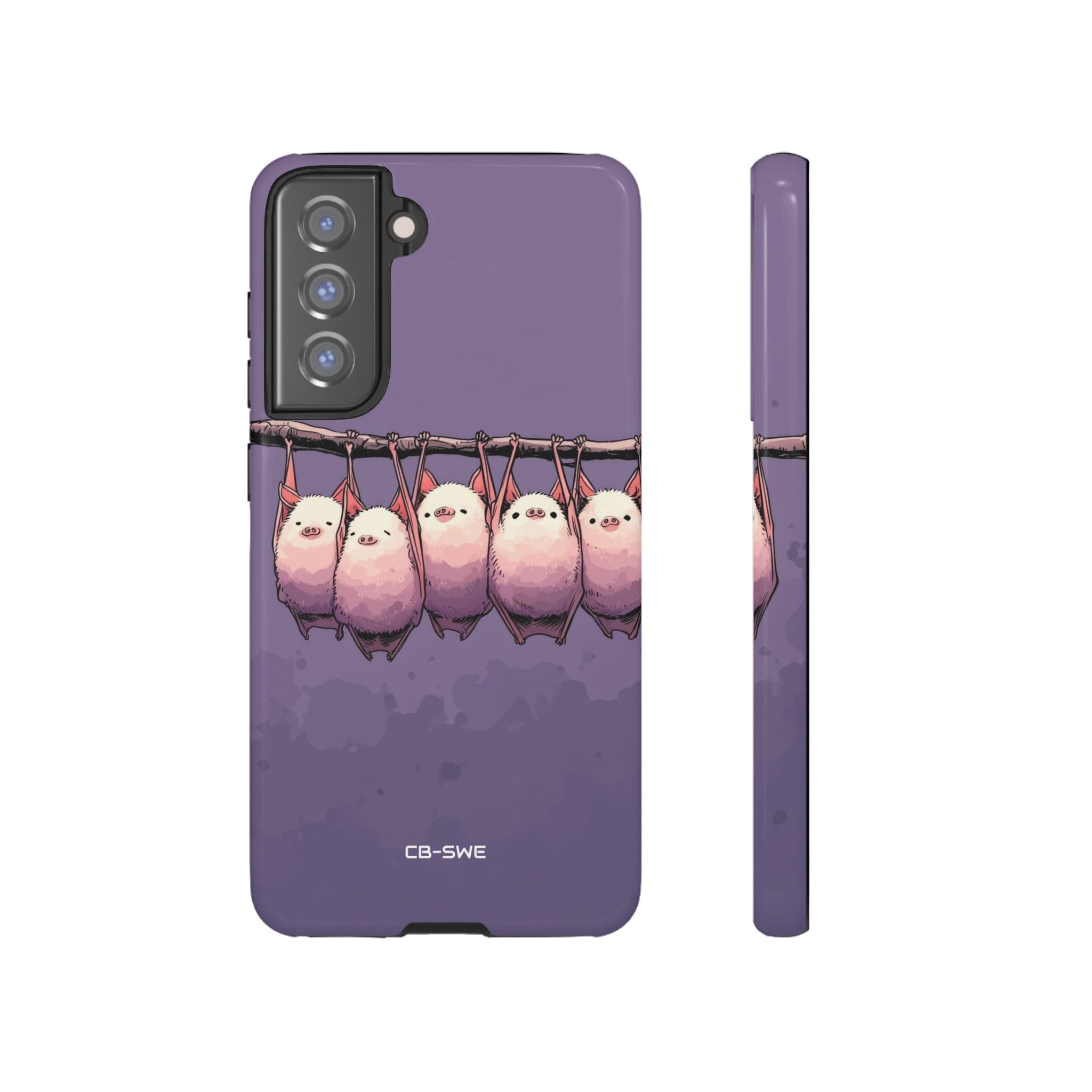 Bats Hang Playfully - Samsung Case