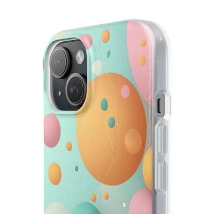 Pastel Circles iPhone 15 Case - Soft