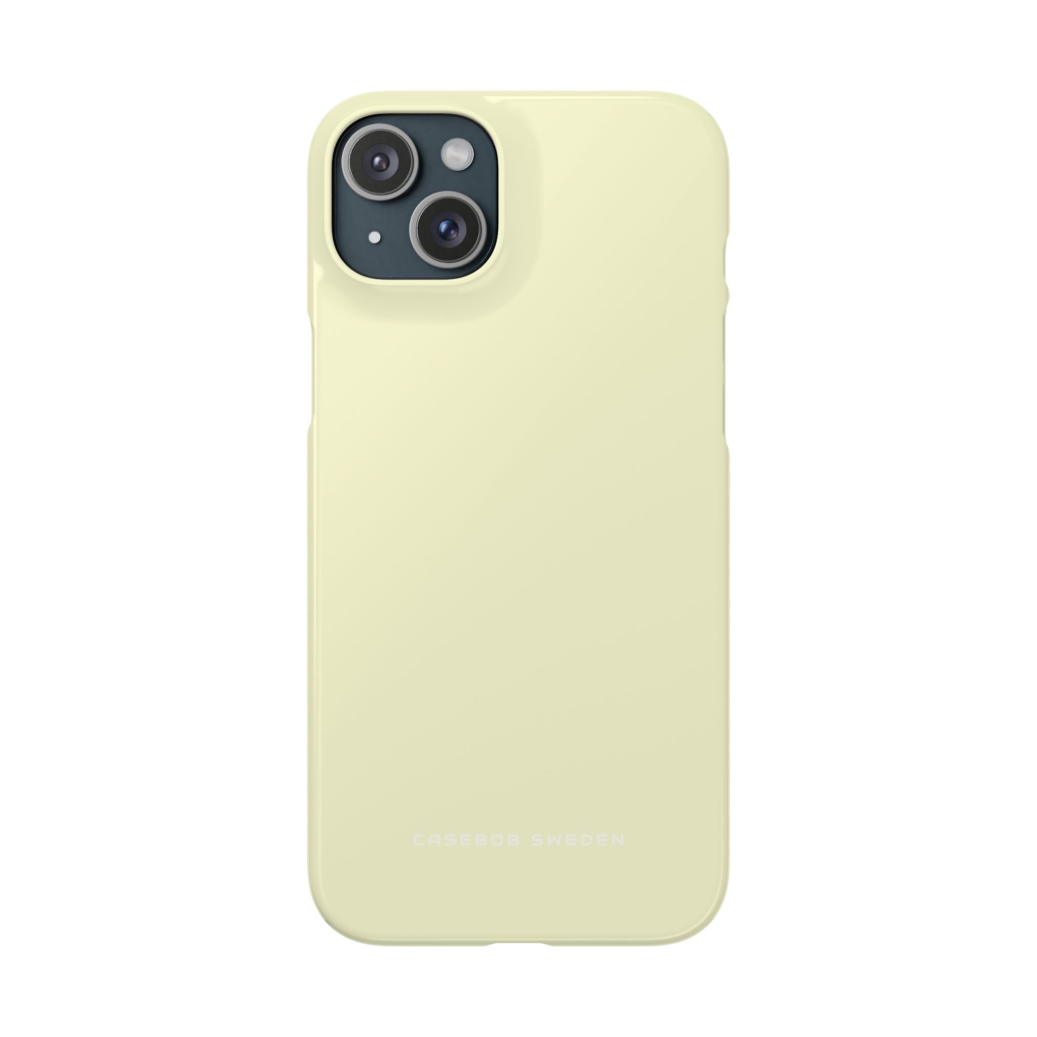 Light Golden Rod Yellow iPhone 15 - Slim Phone Case