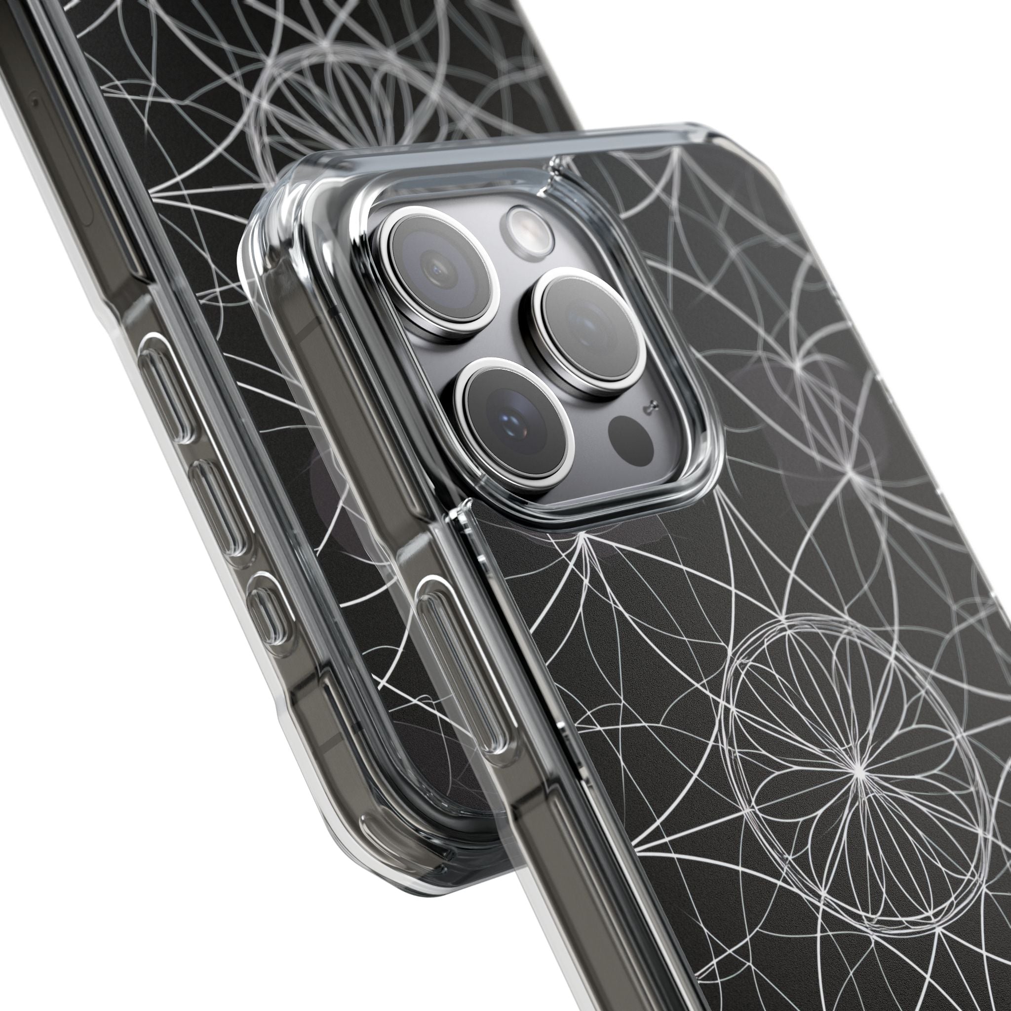 Radiant Petal Orbit iPhone 15 Pro Max Case - Impact