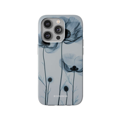 Tranquil Poppy Bloom | Flexible Phone Case for iPhone